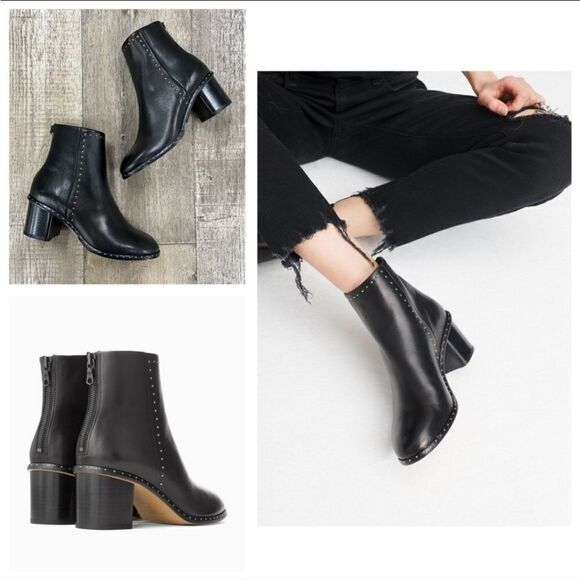 NIB Rag & Bone Willow Studded leather Boots - Picture 8 of 16